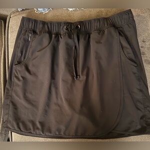 PATAGONIA, black skirt, SIZE XL